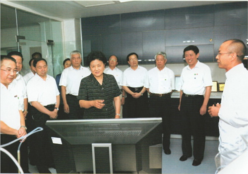 2012年8月20日，中共中央政治局委员、国务委员刘延东（右6）来我院视察.jpg